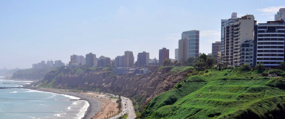 Miraflores coastline, Lima